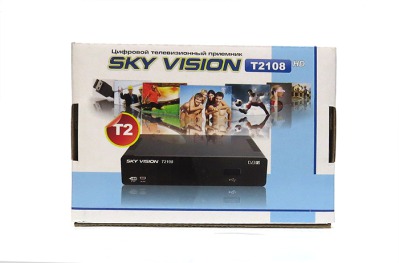 Эфирная DVBT 2 приставка Sky Vision Т2108 - вид 3 миниатюра