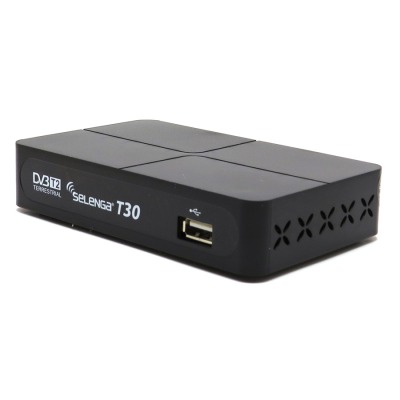 Эфирная DVB T2 приставка Selenga T30 (WiFi) - вид 1 миниатюра