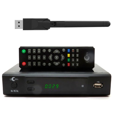 Спутниковый ресивер uClan B6 Full HD METAL с WI FI адаптером Спутниковый ресивер uClan B6 Full HD METAL с WI FI адаптером