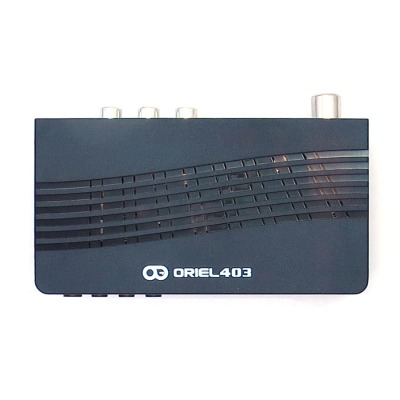 Эфирная DVB-T2/C приставка Oriel 403 - вид 3 миниатюра