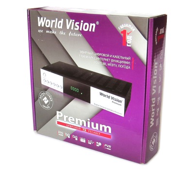 Эфирная DVBT 2/C приставка World Vision Premium c WI FI адаптером - вид 9 миниатюра