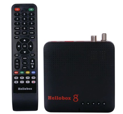 Комбо ресивер Hellobox 8 DVB-S2, S2X, T2, T2MI - вид 1 миниатюра