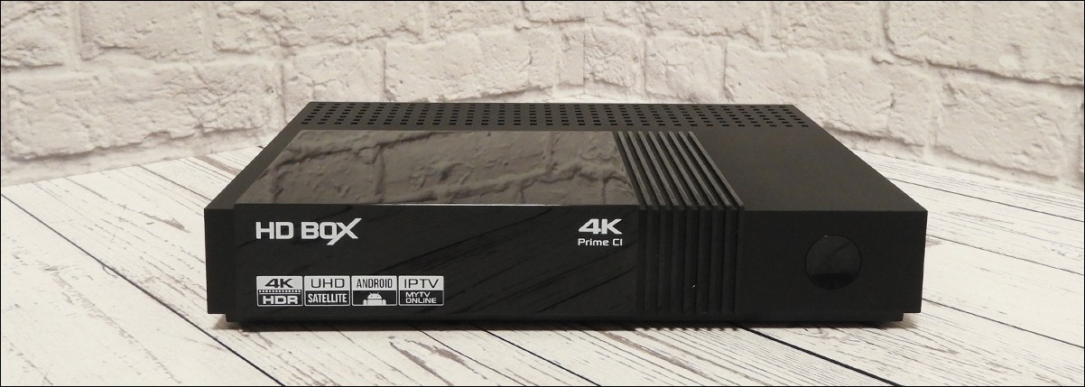Обзор спутникового Ultra HD ресивера HD BOX 4K Prime CI