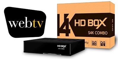 Приложение WebTV на ресивере HDBOX S4K COMBO