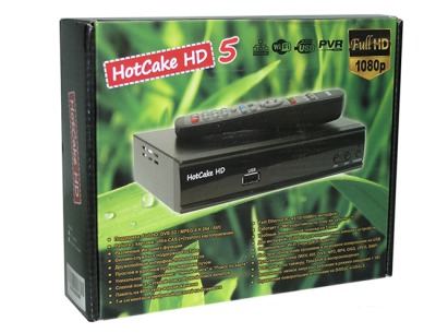 Спутниковый ресивер HotCake HD 5 - вид 3 миниатюра
