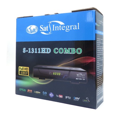 DVB S2/T2 ресивер Sat-Integral S-1311 HD Combo - вид 9 миниатюра