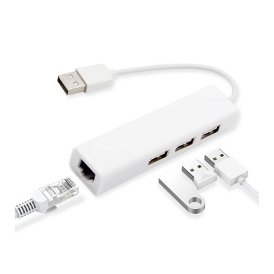 USB to LAN адаптер 10/100Мбит/с - вид 1 миниатюра