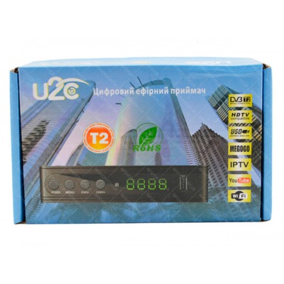 Эфирная DVB T2 приставка U2C T2 - вид 19 миниатюра