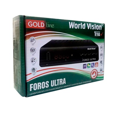 DVB S2/T2 ресивер World Vision Foros Ultra - вид 7 миниатюра