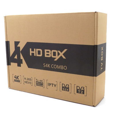 Комбо - ресивер HD BOX S4K COMBO, WiFi адаптер, запасной пульт - вид 16 миниатюра