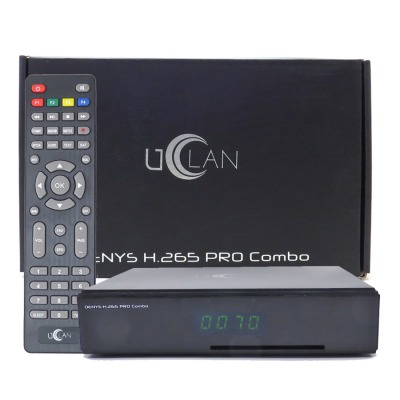 DVB S2/T2 ресивер Uclan Denys H.265 Pro Combo c IPTV приложениями