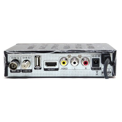 DVB S2/T2 ресивер EuroSky ES-19 COMBO с Wi Fi адаптером - вид 6 миниатюра