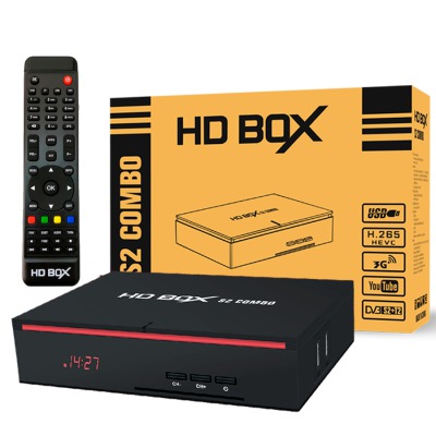 Комбо-Ресивер HD BOX S2 COMBO DVB-S2/T2
