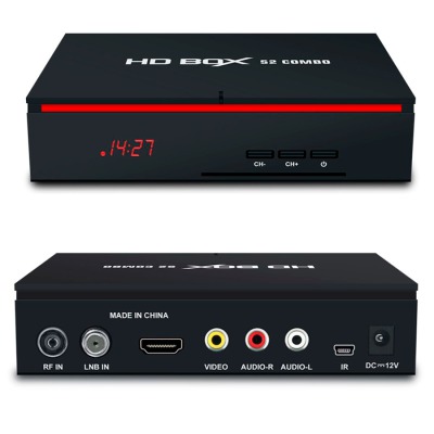 Комбо-Ресивер HD BOX S2 COMBO DVB-S2/T2 - вид 3 миниатюра