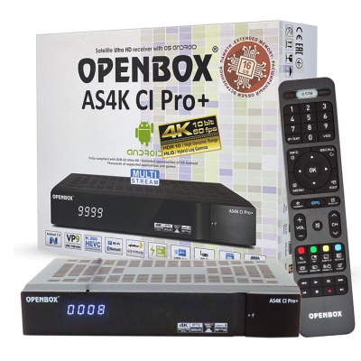 Спутниковый ресивер Openbox AS4K CI Pro+