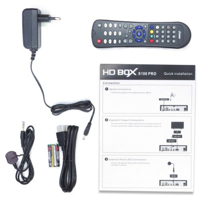 Спутниковый HDTV ресивер HD BOX S100 Pro - вид 13 миниатюра