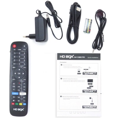 UHD комбо - ресивер HD BOX S4K Combo Pro - вид 13 миниатюра