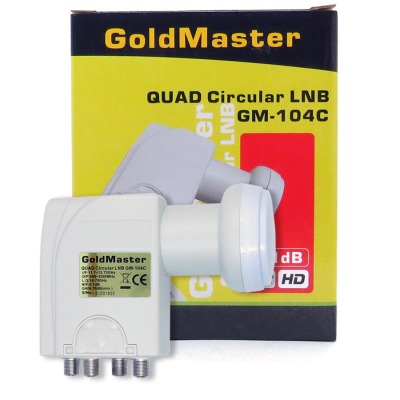 GoldMaster GM-104C - круговой конвертор на 4 выхода (НТВ, Триколор)