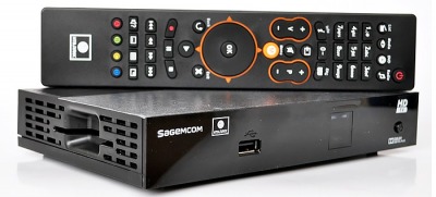 Ресивер для НТВ+ Sagemcom DSI74-1 HD (без карты) - вид 5 миниатюра