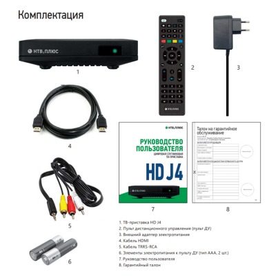 Полный комплект НТВ+ Дальний Восток с антенной Супрал 0,6 м, бескарточный ресивер NTV-PLUS HD J4 - вид 21 миниатюра