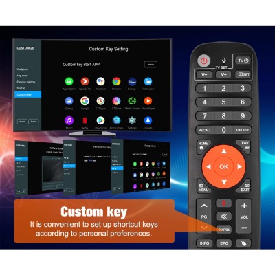 Комбо ресивер GTMEDIA GTX Combo TV Box 4K 8K Android 9,0 + DVB-S2/T2/C2, 2G + 32G - вид 9 миниатюра
