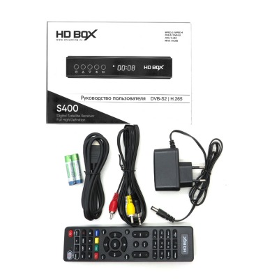 Спутниковый HDTV ресивер HD BOX S400 H.265, T2MI - вид 21 миниатюра