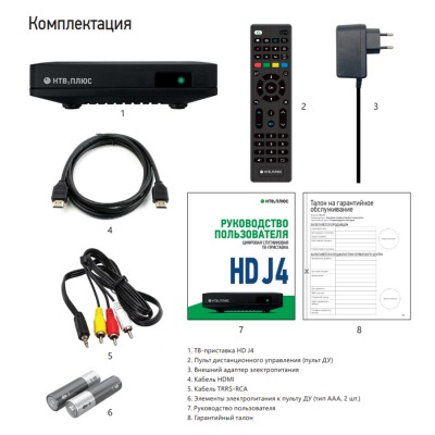 Комплект НТВ+Дальний Восток - бескарточный ресивер NTV-PLUS HD J4, 1 год Базовый+ - вид 13 миниатюра