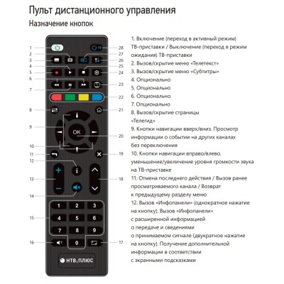 Комплект НТВ+Дальний Восток - бескарточный ресивер NTV-PLUS HD J4, 1 год Базовый+ - вид 15 миниатюра